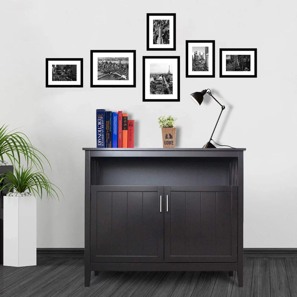 Buffet Cabinet with 2 Doors and Adjustable Shelf P76998