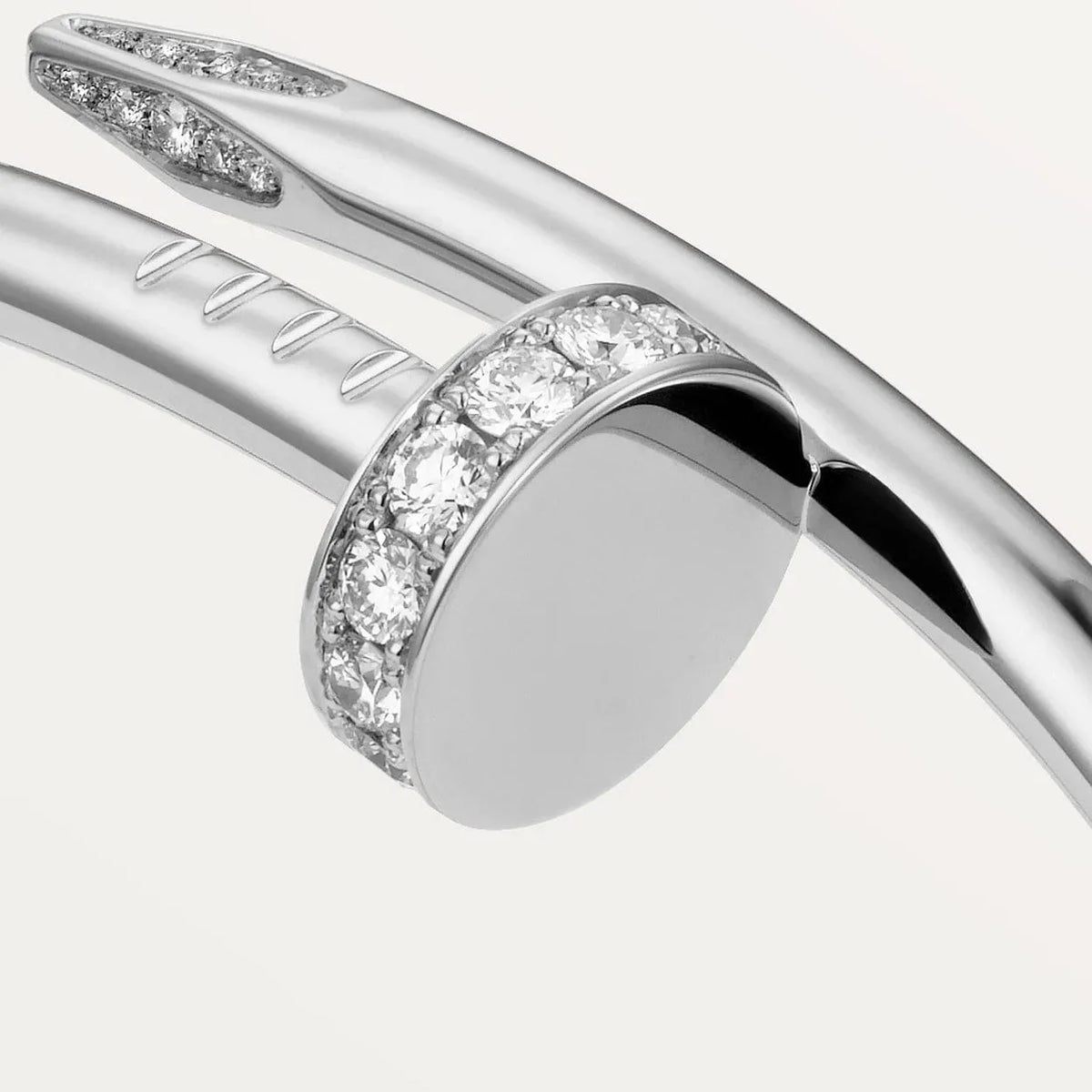 Nail Bracelet With CZ Diamond L179291