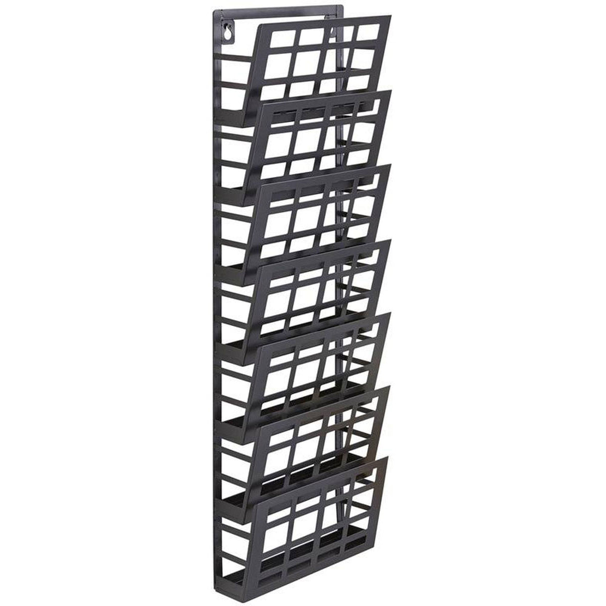 7 Pocket Grid Magazine Rack M227837