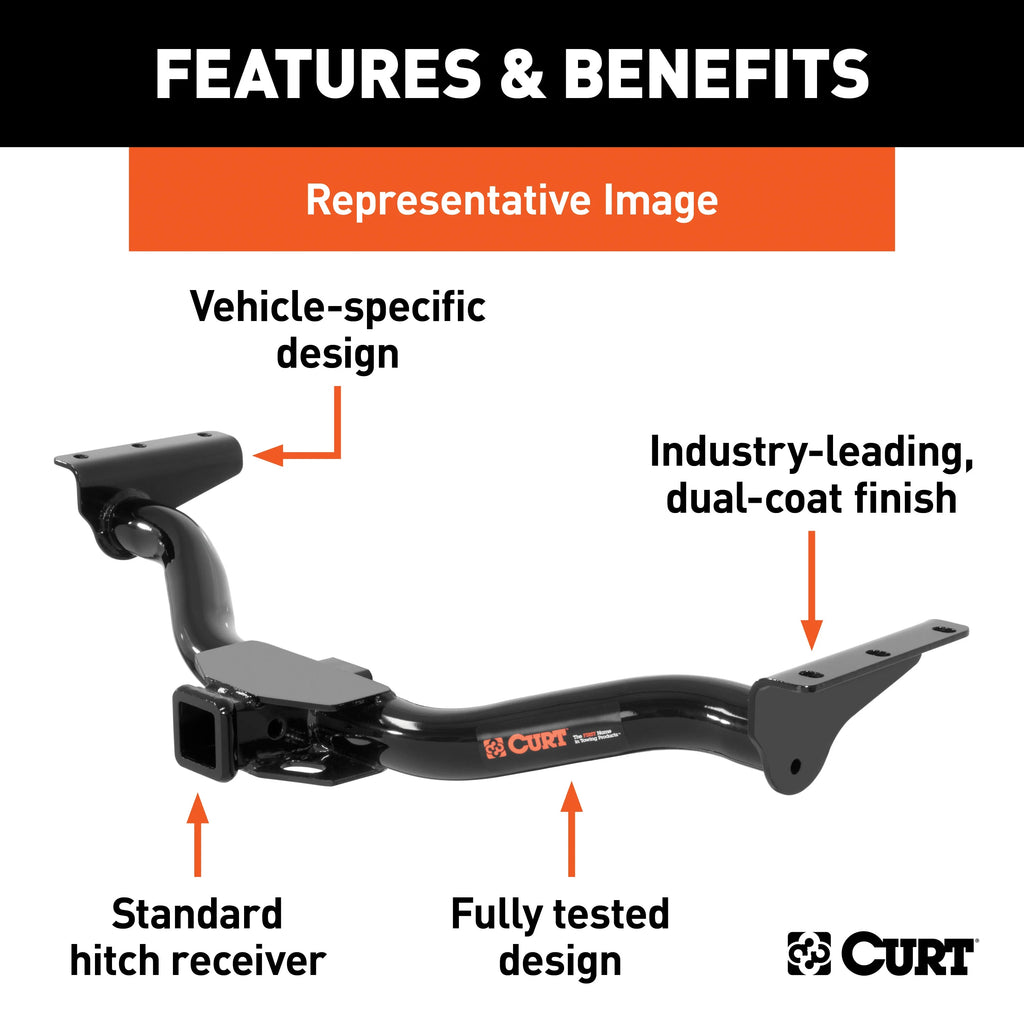 Class 3 Trailer Hitch with installation hardware F926206