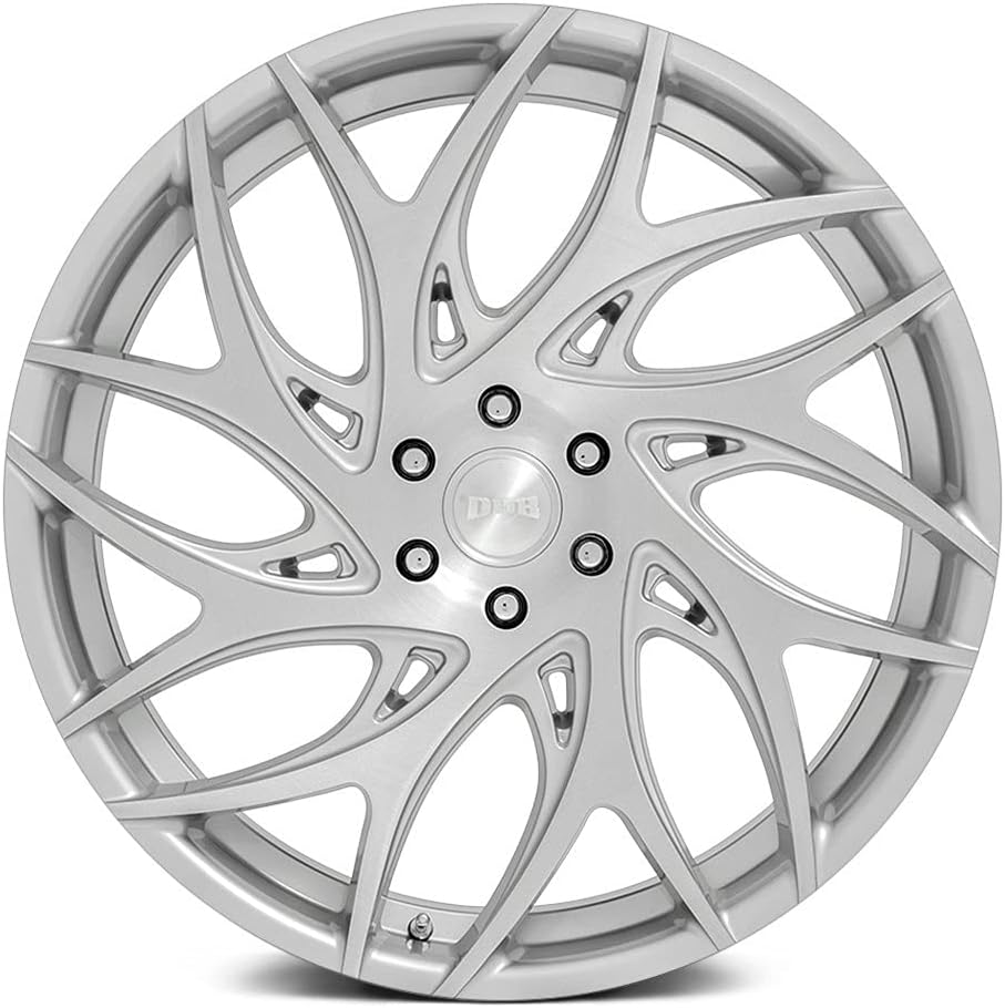 26x10 6x5.5" +25mm Silver Wheel Rim J7210