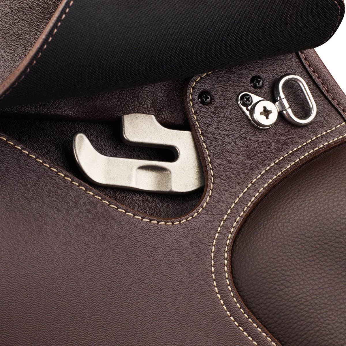 Black 16.5 Jump Saddle Q824