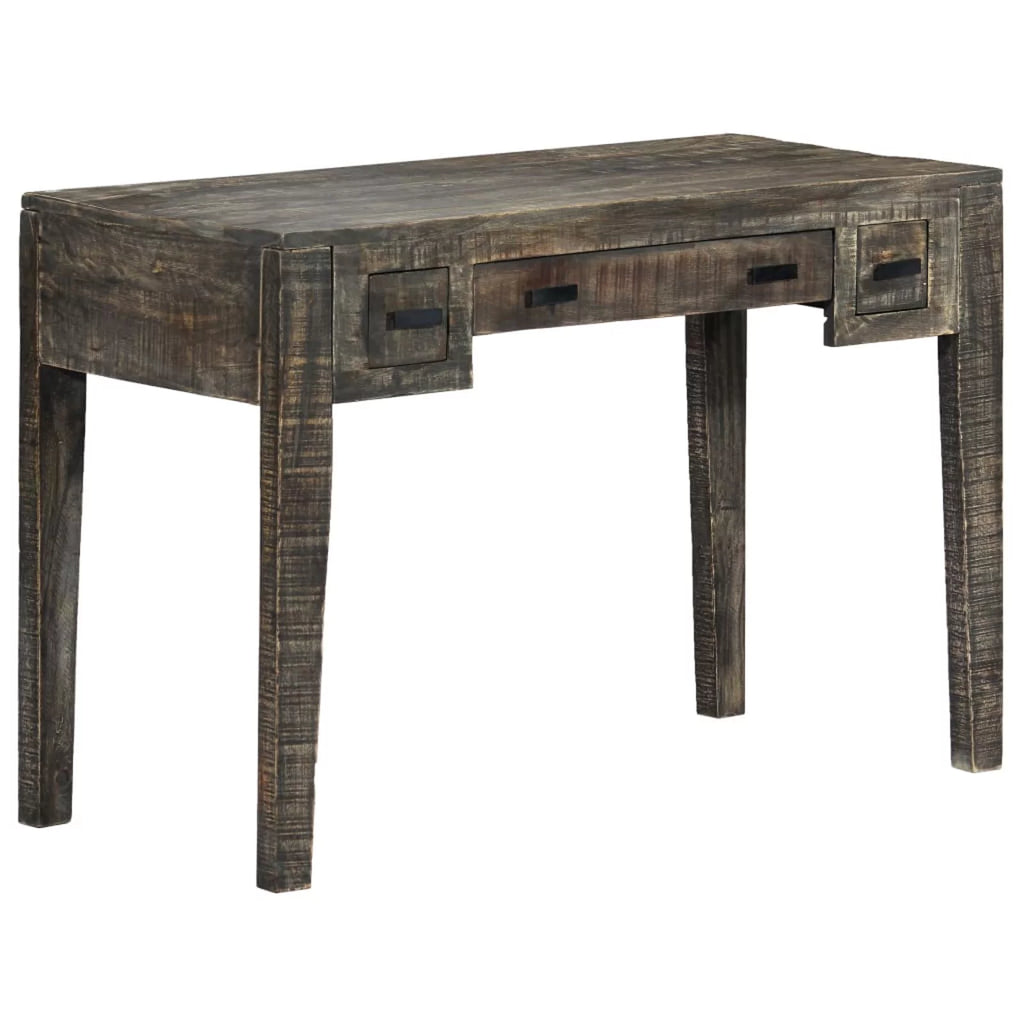 Black Solid Mango Wood Desk V701