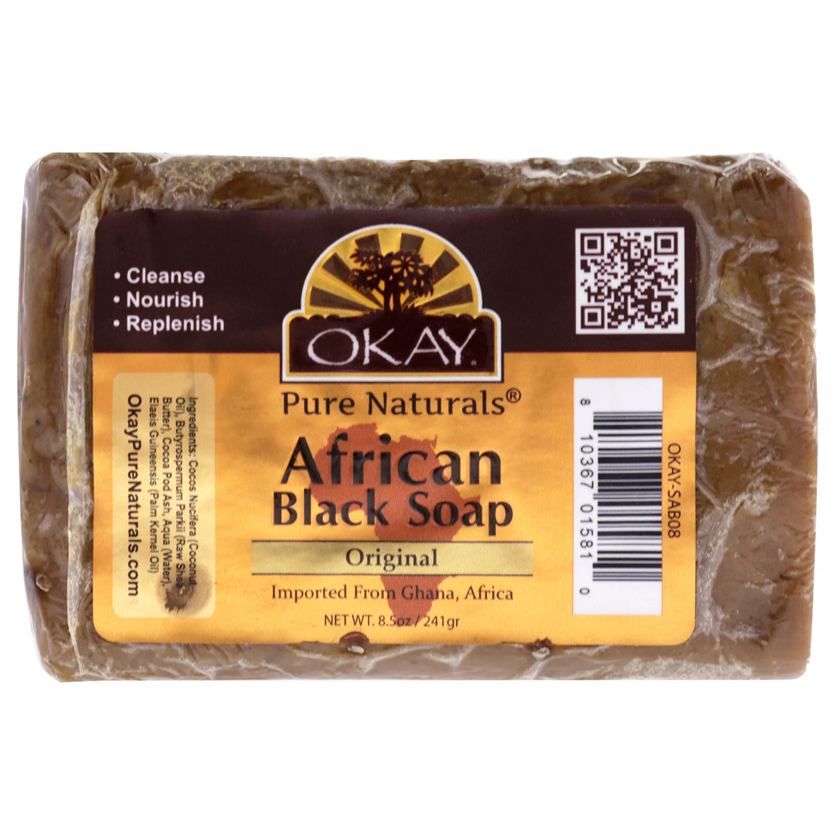 African Black Soap 8.5 oz B1251
