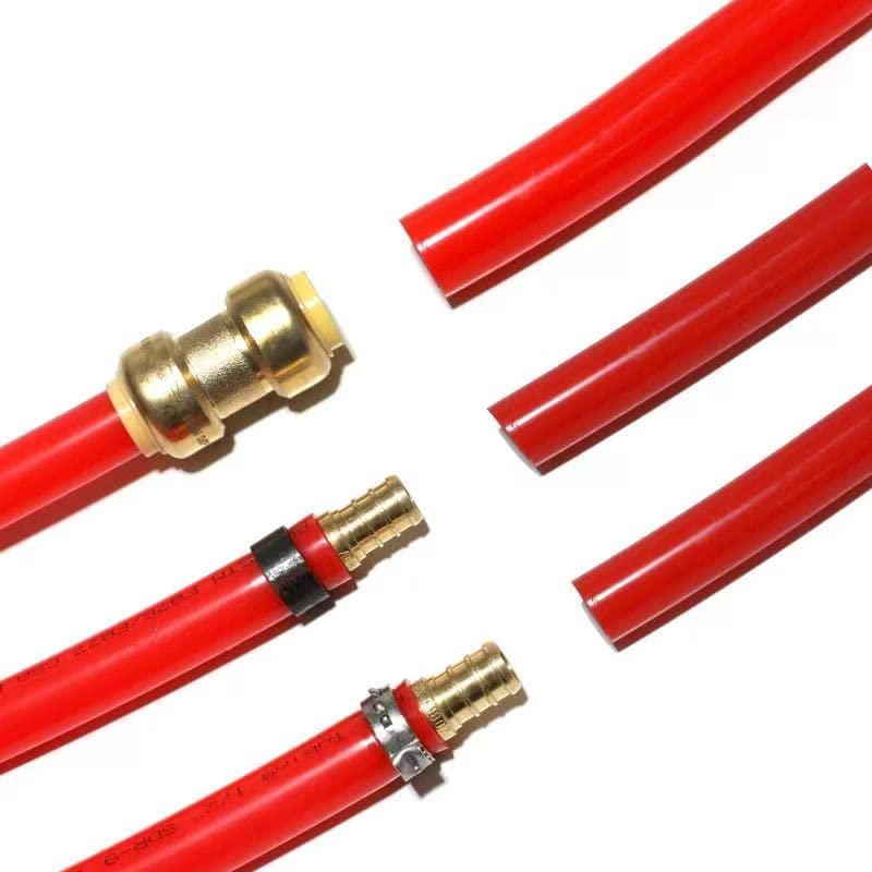 Red 1/2 Inch 200 Ft Pex-b Pipe with Pipe Cutter Z195