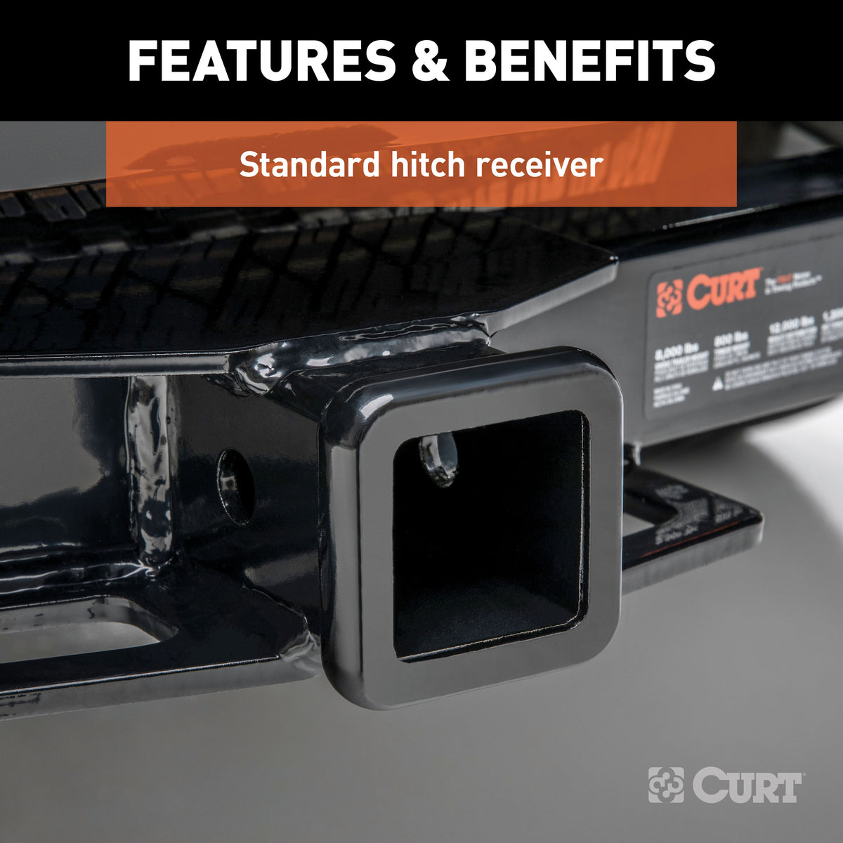 Class 3 Trailer Hitch with installation hardware F926206