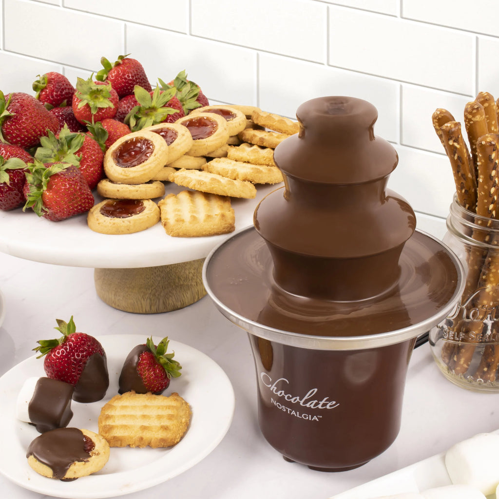 3-Tier Chocolate Fondue Fountain O725