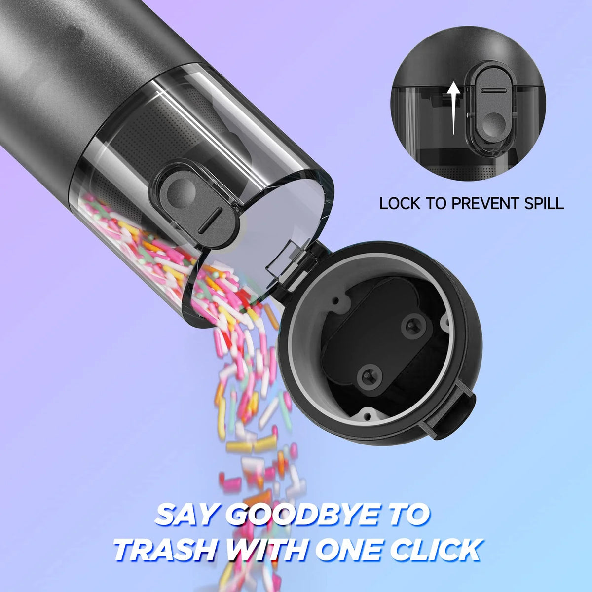 Cordless Handheld Vacuum 16KPA Portable I45506