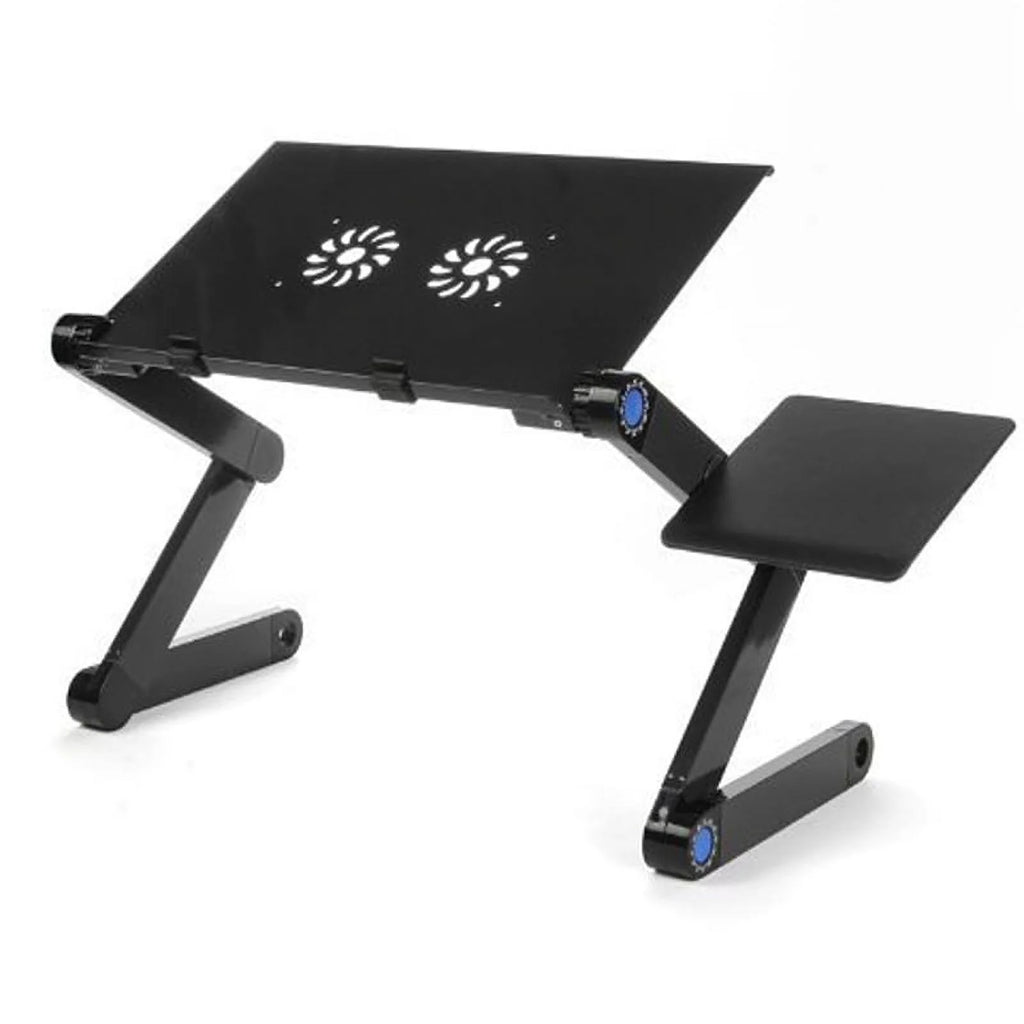 Black Adjustable Aluminum Laptop Desk Z35145