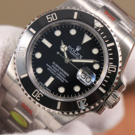 Black 40mm Watch W308