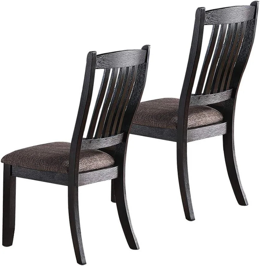 7pc Dining Table and 6 Side Chairs I949