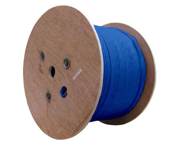 Cat6a Shielded Plenum CMP 23 AWG 1000ft Green Bulk Ethernet Cable Q824767