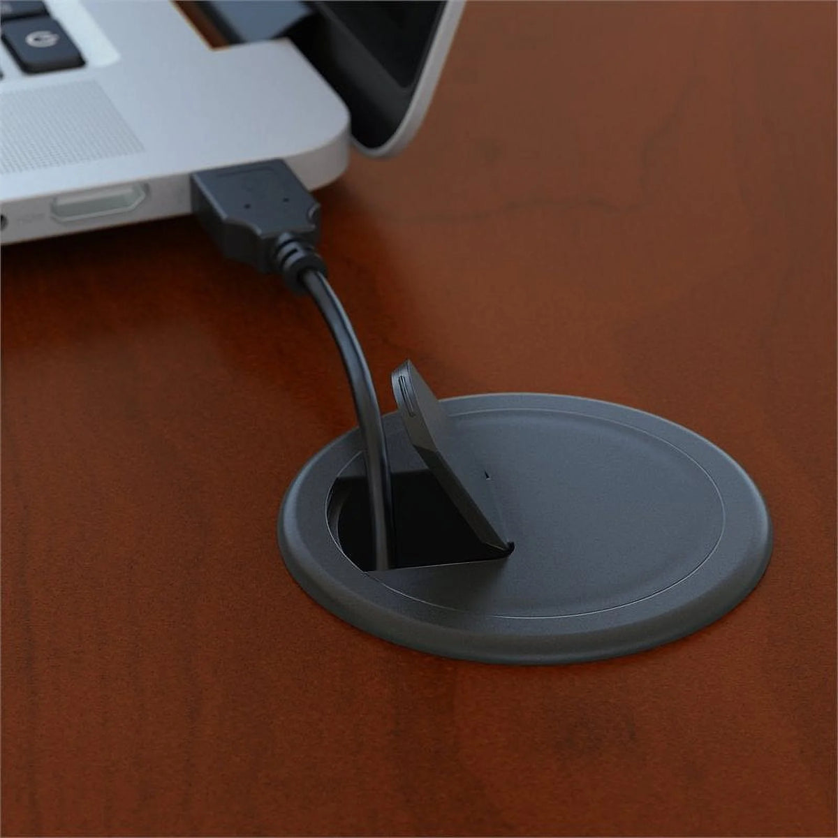 U-Shaped Desk with Mobile File Cabinet M123
