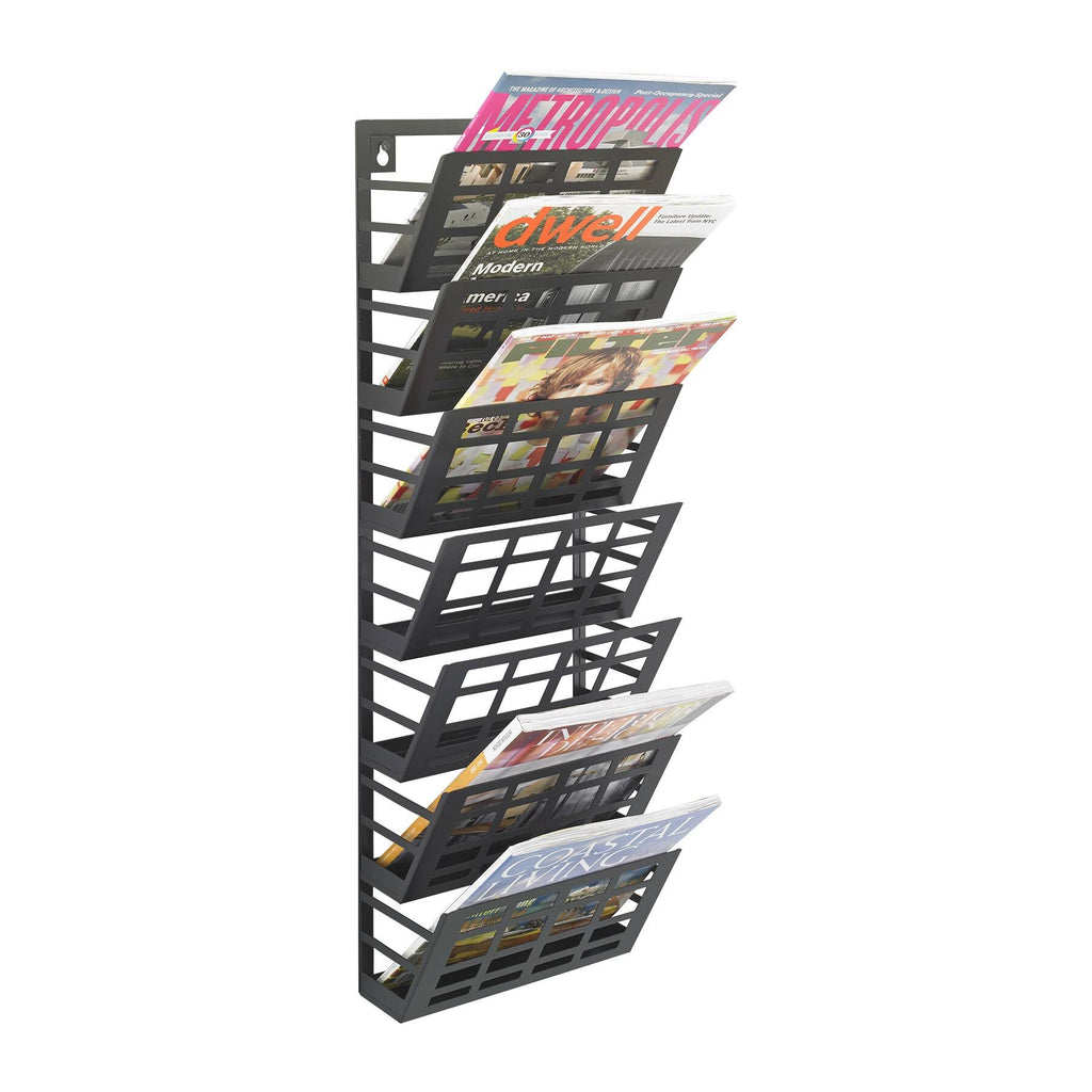 7 Pocket Grid Magazine Rack M227837