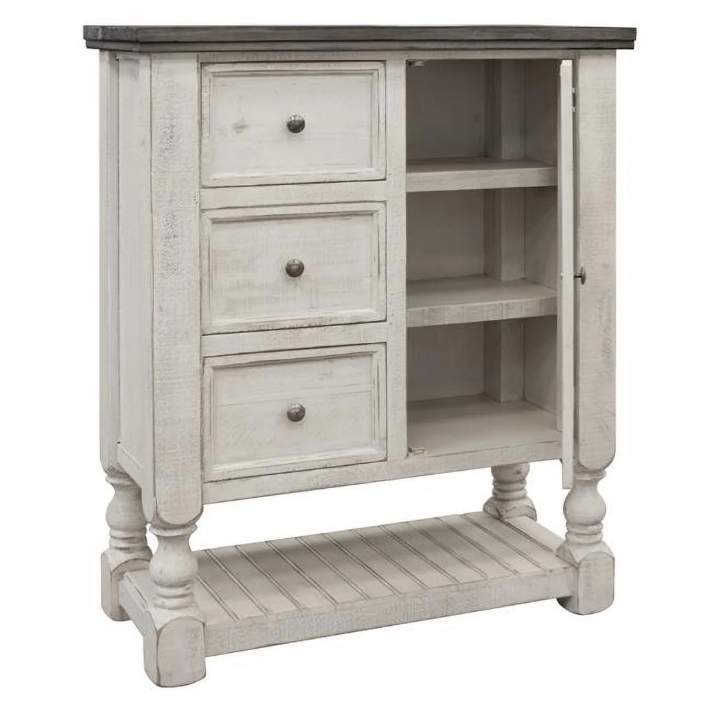 39 in. Solid Wood Three Drawer Chest T918
