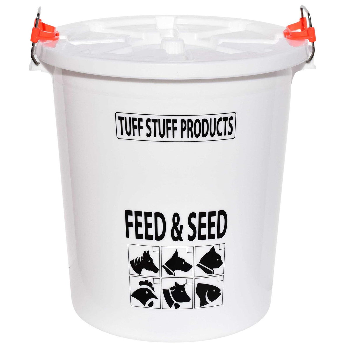 7 Gallon Feed and Seed Storage Pail with Locking Lid P217