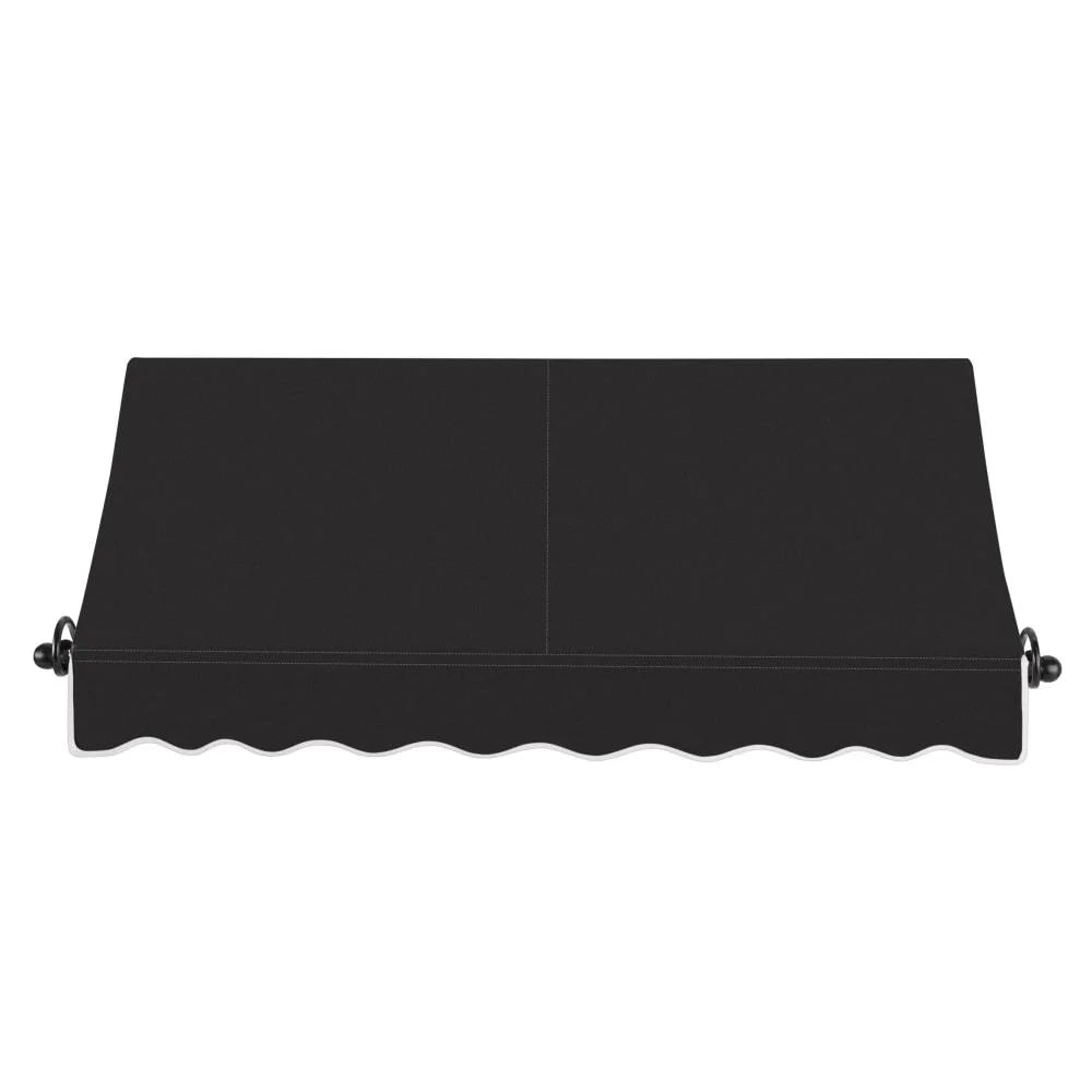 Black Acrylic Fixed Awning P999