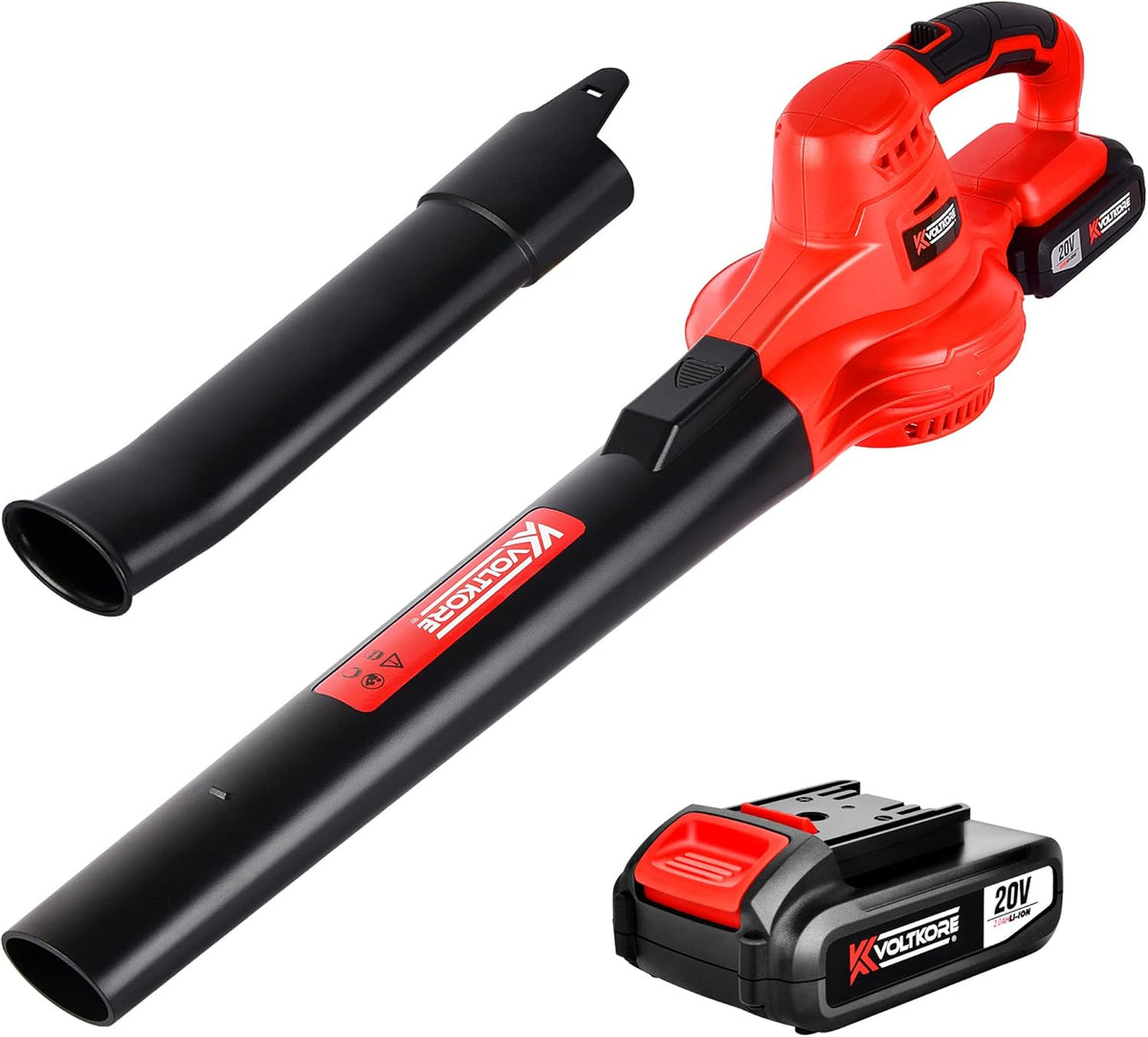 20V Cordless Electric Leaf Blower, Pack of 2 F15956