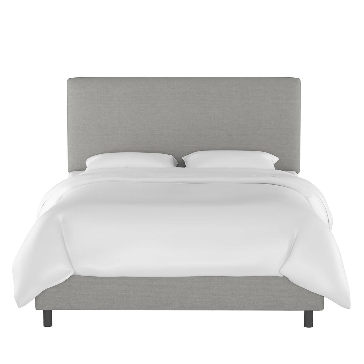 Navy Twin Microsuede Bed O467178