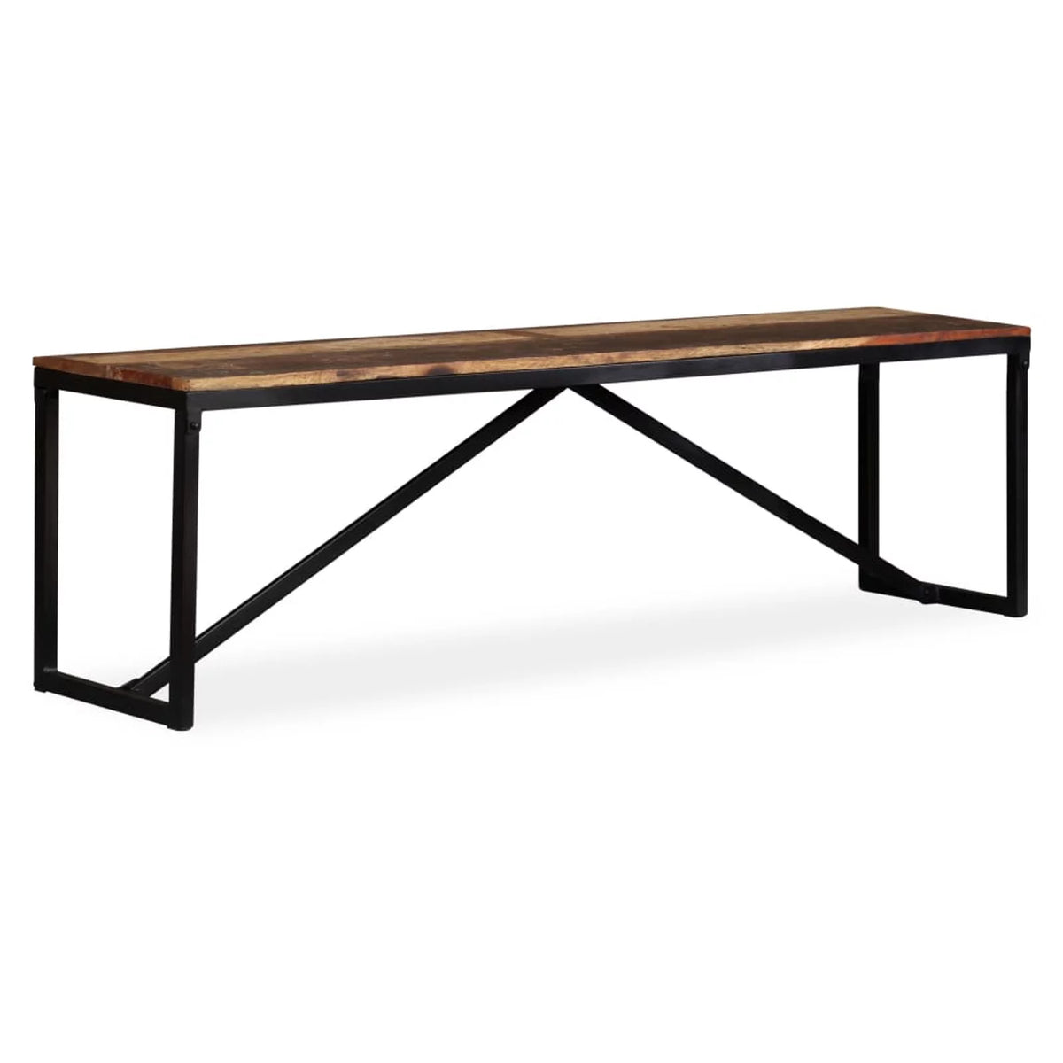 Solid Reclaimed Wood Bench J529891