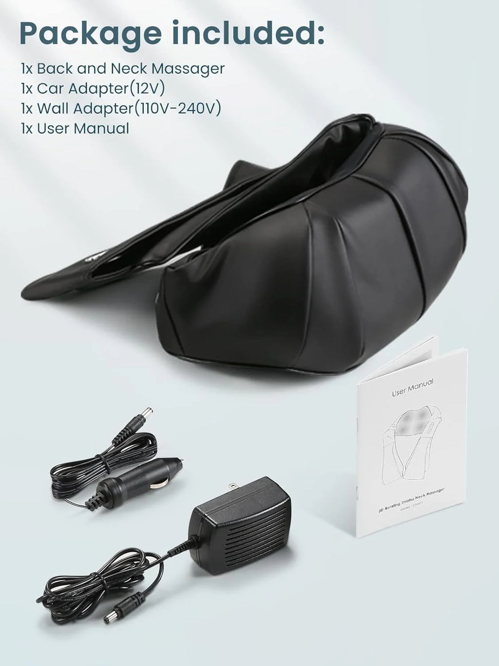 Shiatsu Back and Neck Massager with Heat U9209