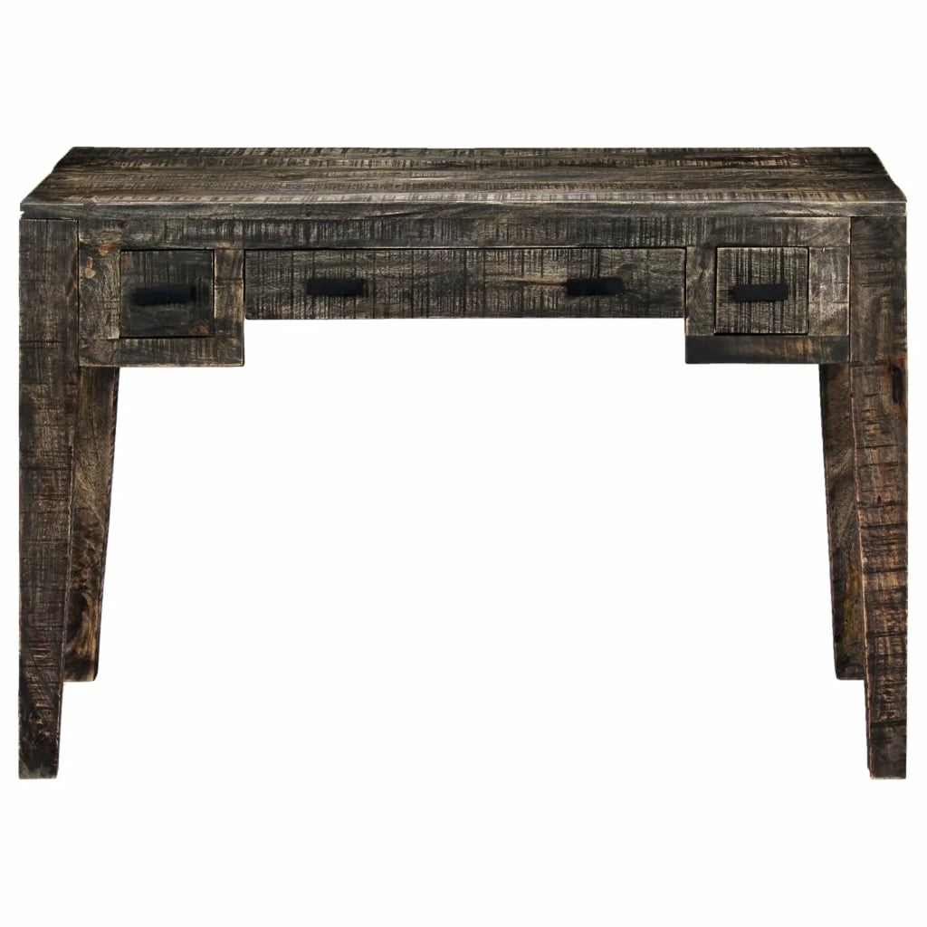 Black Solid Mango Wood Desk V701