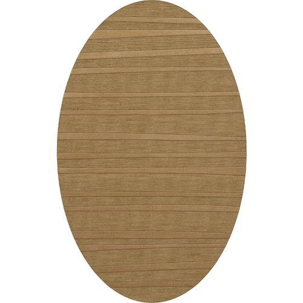 Wheat Stripes Lines 9' x 12' Rectangle Area Rug H8415