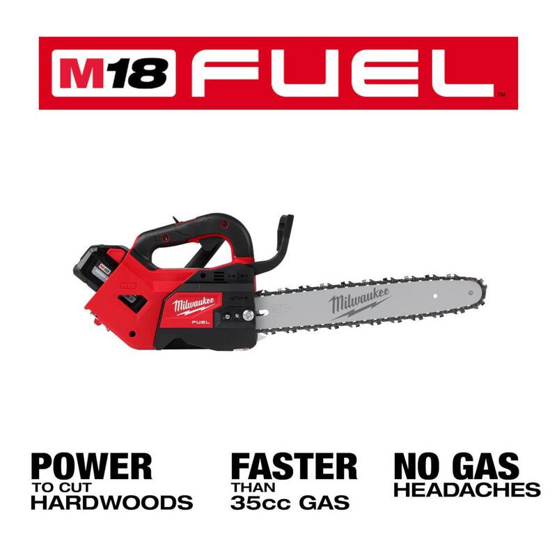 14 in. Cordless Chainsaw Kit with Pole Saw, Battery, Charger J690