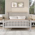 Queen Platform Bed with Oak Top H596651