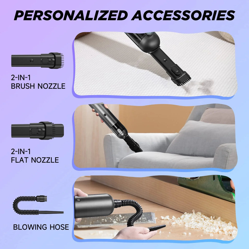 Cordless Handheld Vacuum 16KPA Portable I45506