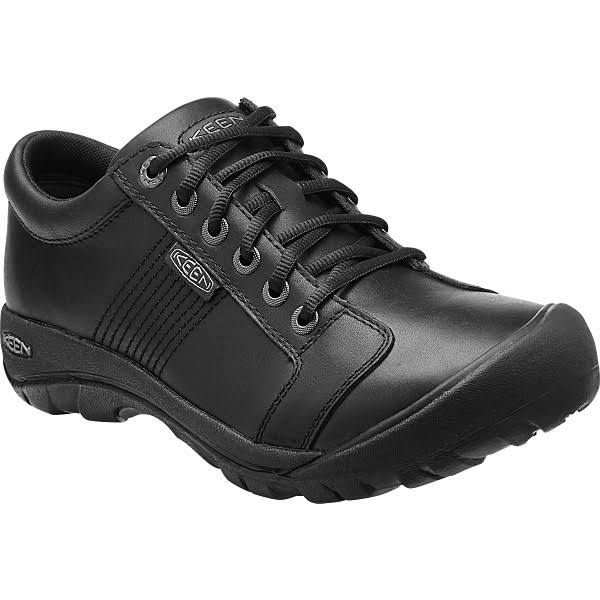 Black Full Grain Leather Shoes 10.5 R8582