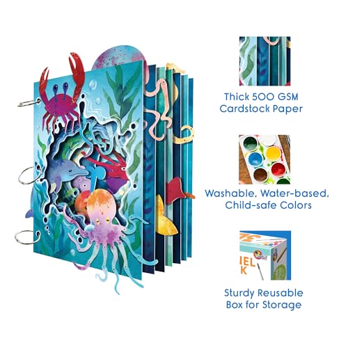 DIY 3D Tunnel Book Kit STEAM Art & Craft Set G51788