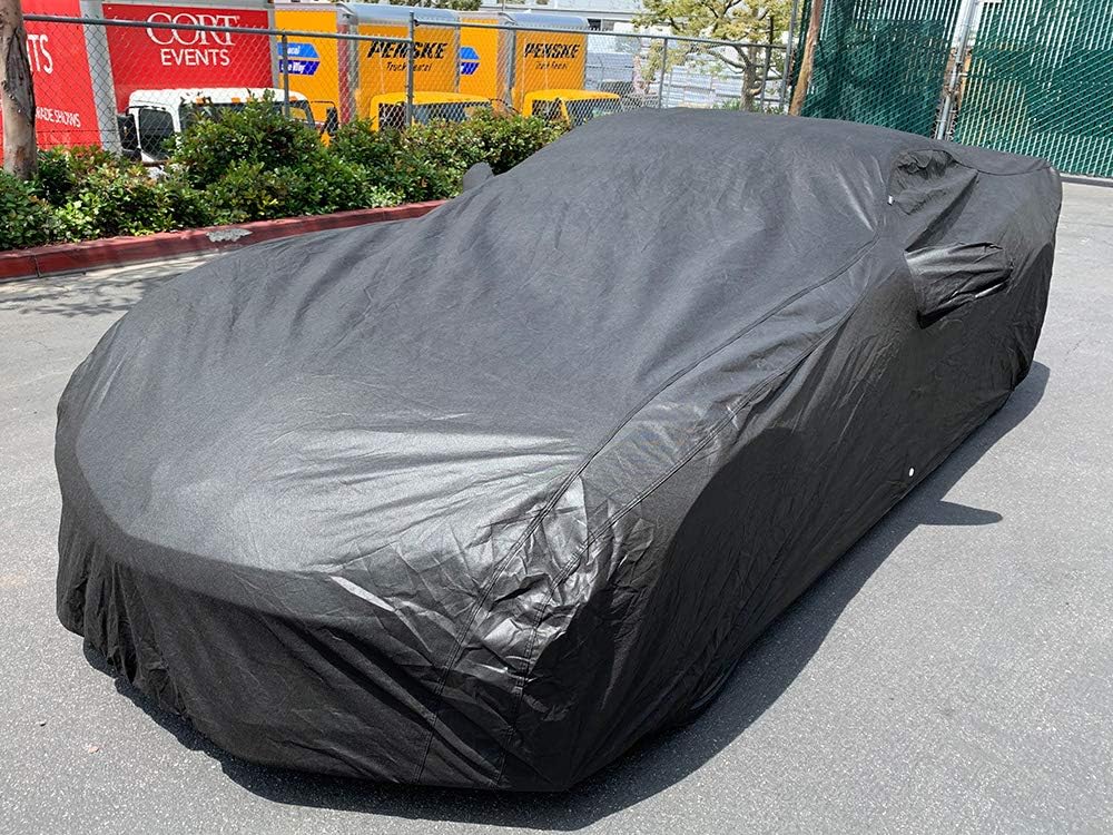Car Cover Black Pack of 2 N3880