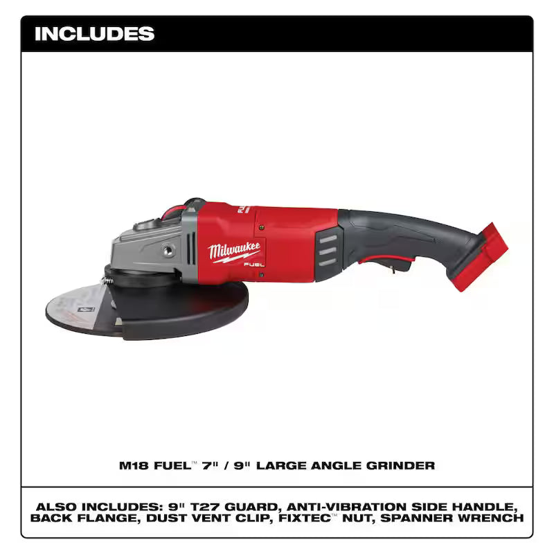18V Lithium-Ion Brushless Cordless Angle Grinder Q494