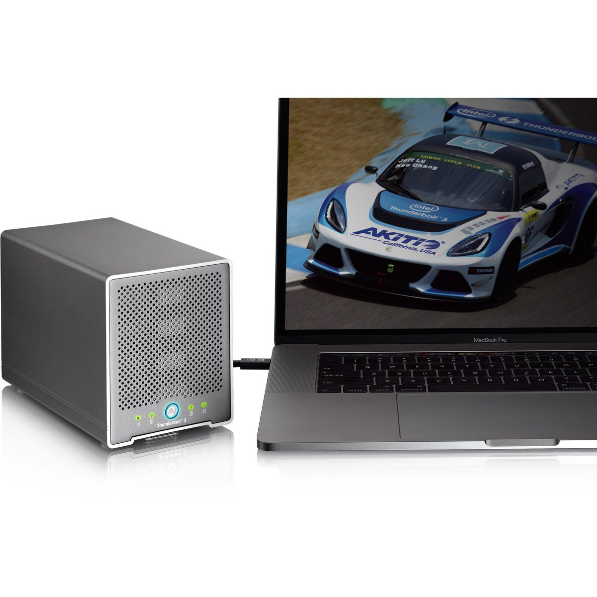 Charcoal Gray 4-Bay Raid Array S3979