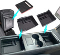 Center Console Organizer Tray Storage Box ABS Material 3PCS Pack of 2 J54510
