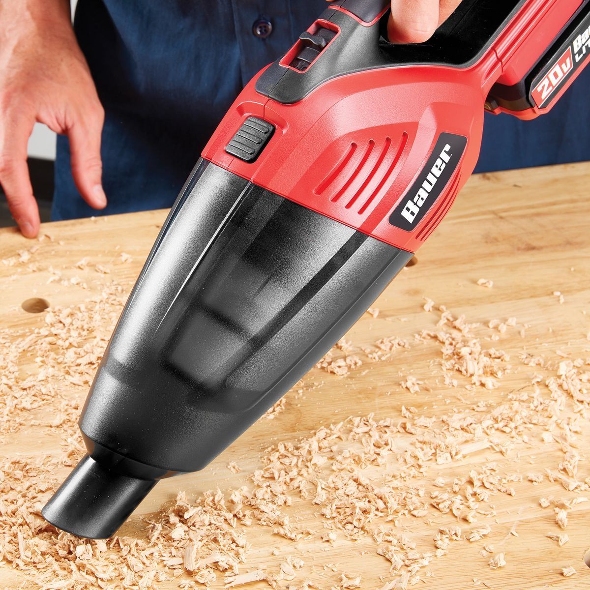Cordless Hand Vacuum with Floor and Crevice Tools B297317