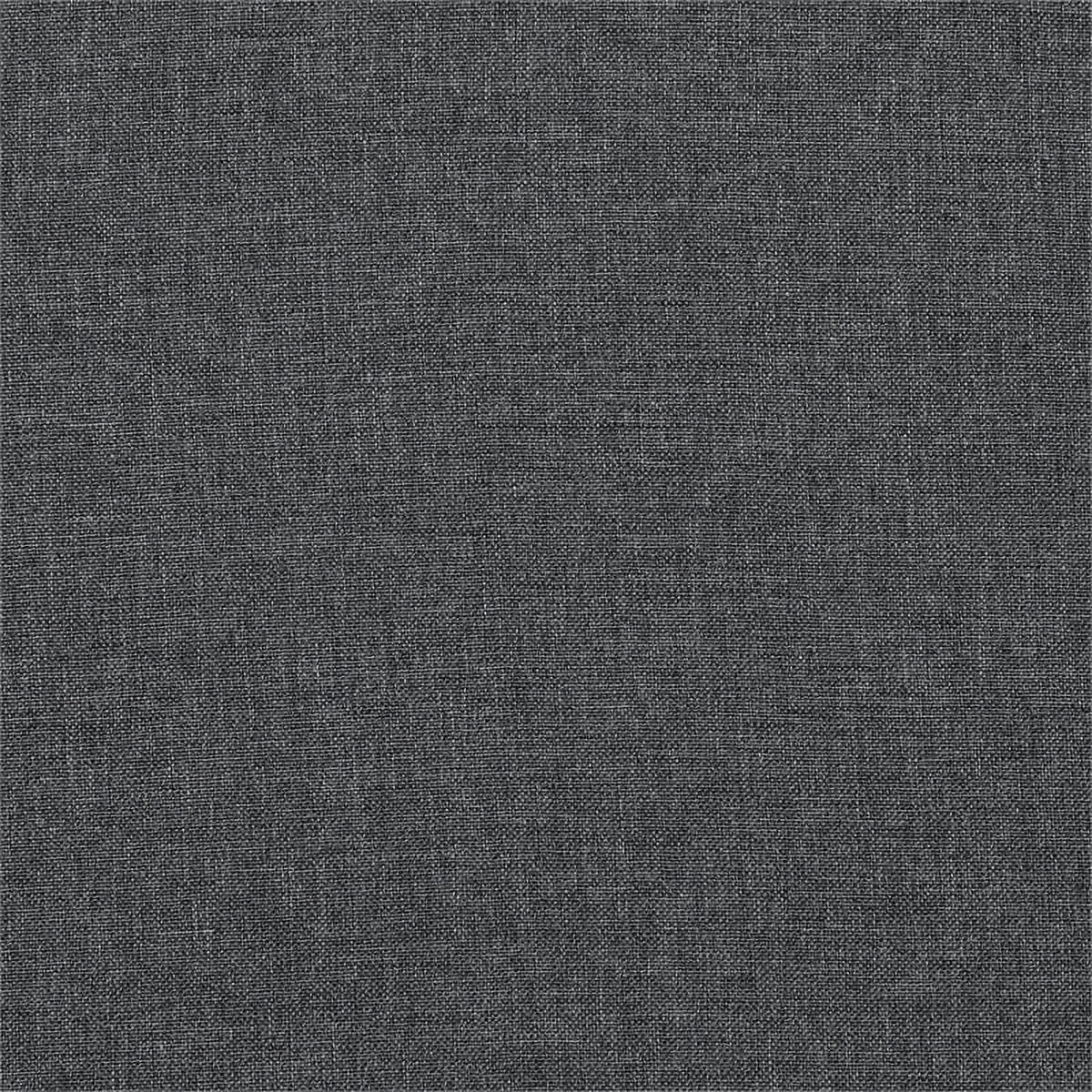 Gray Polyester Fabric Sectional Sofa with Ottoman D11290