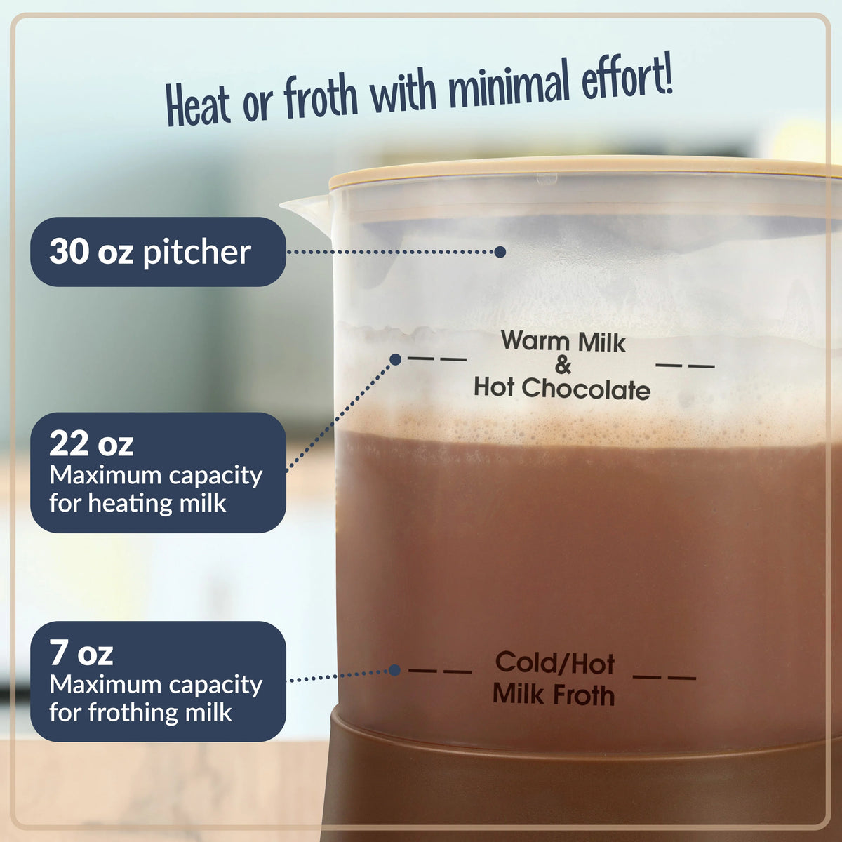 Frother & Hot Chocolate Maker G577