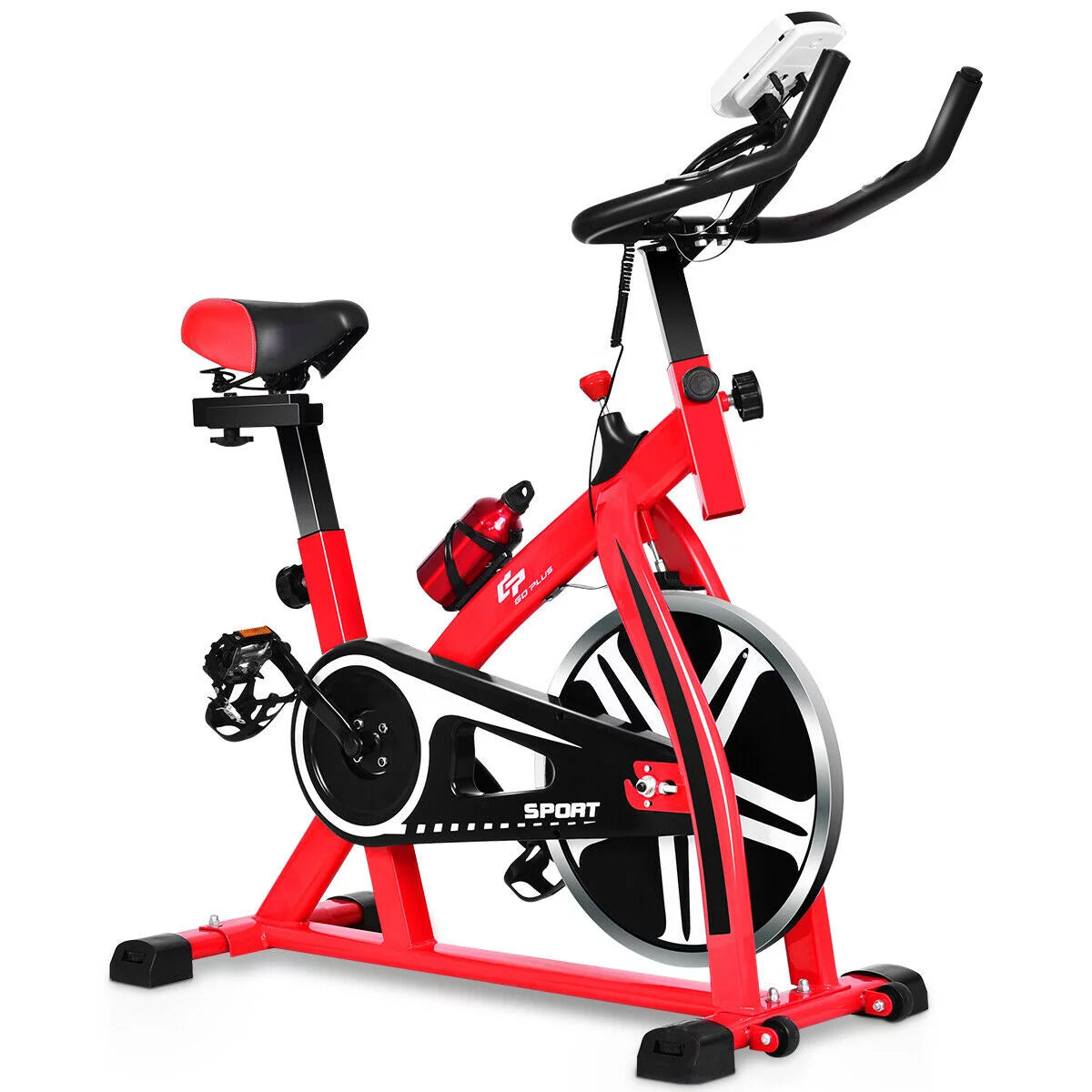 Adjustable Exercise Bike with 18lb Flywheel B603