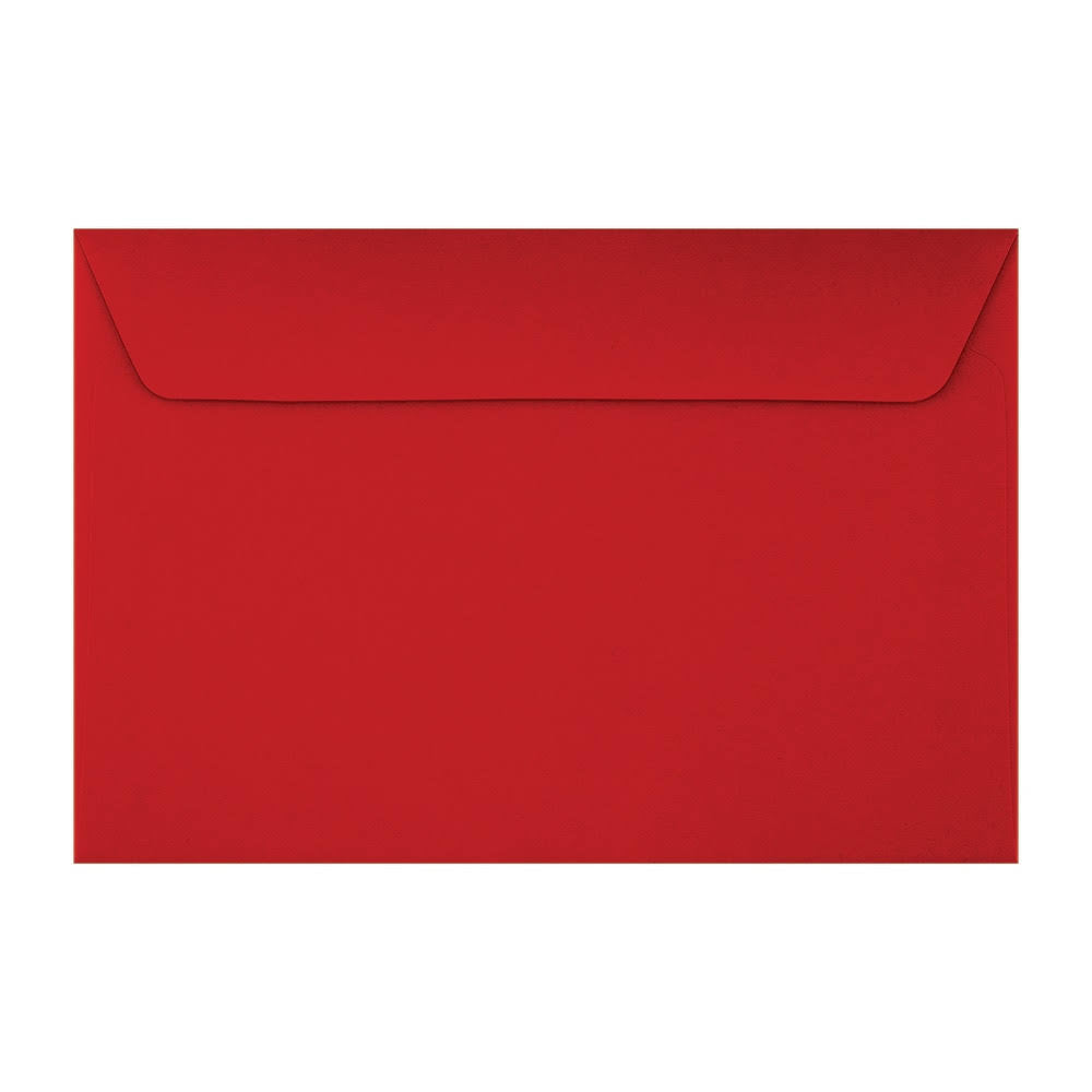 6 x 9 Envelopes, Peel & Press Closure, Holiday Red G7001
