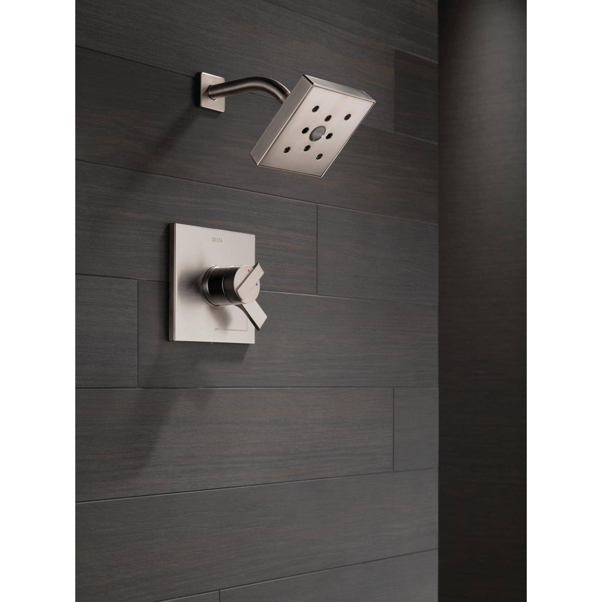 Stainless Single-Setting Raincan Shower Head P96304