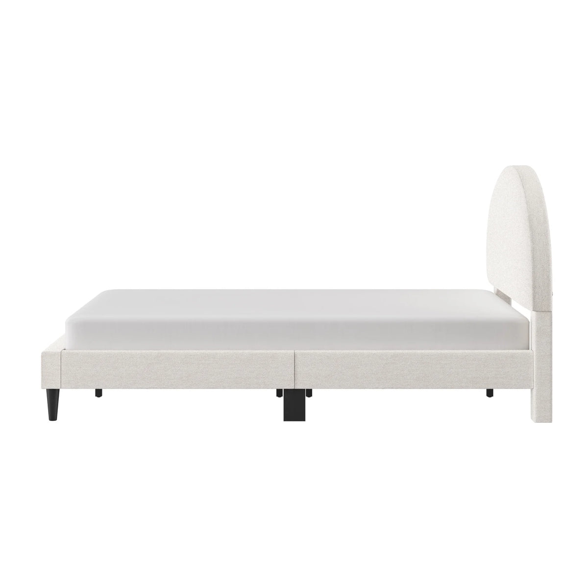 Queen Upholstered Platform Bed L7957