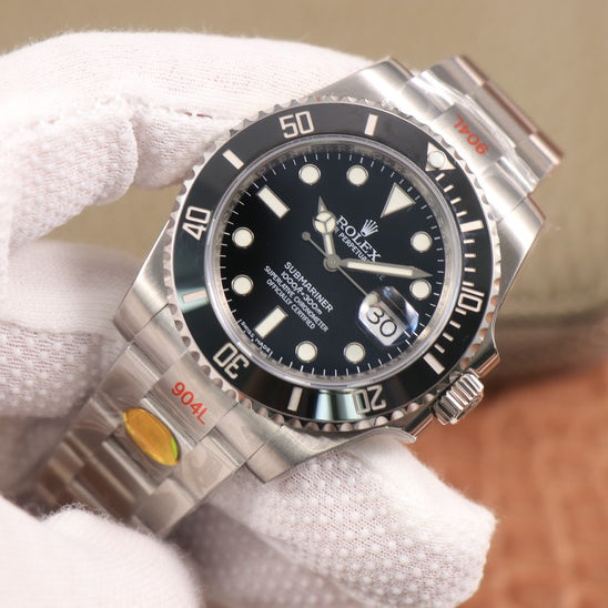 Black 40mm Watch W308