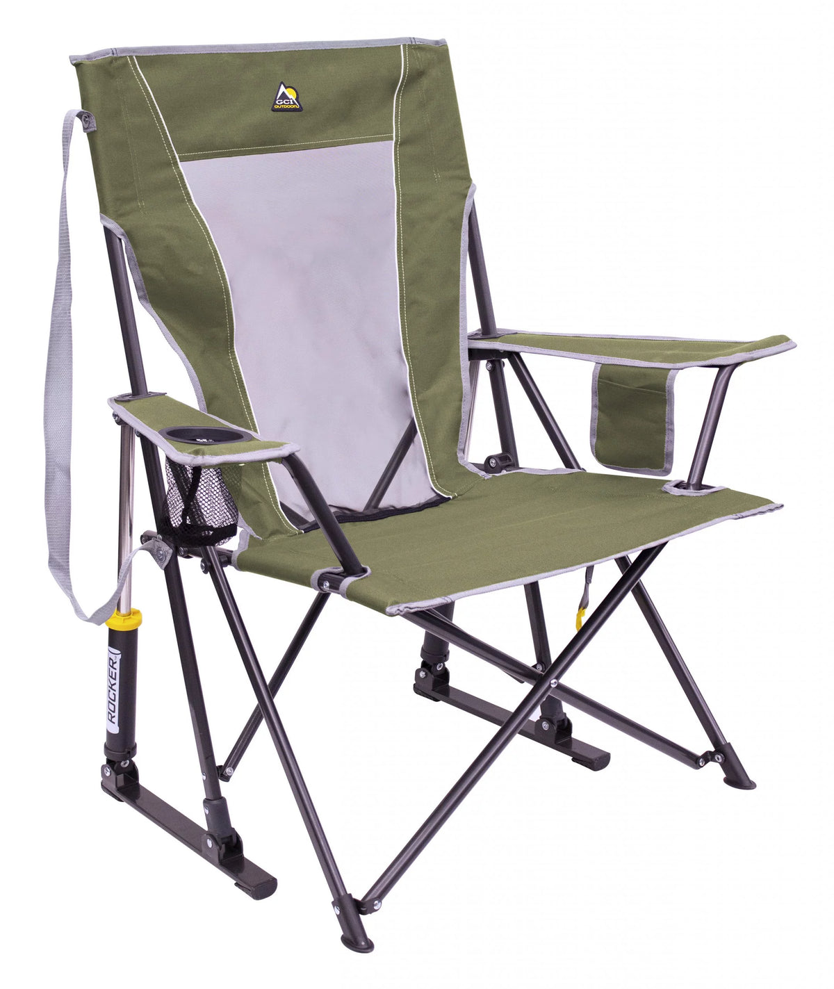 Loden Green Foldable Rocking Camp Chair E207
