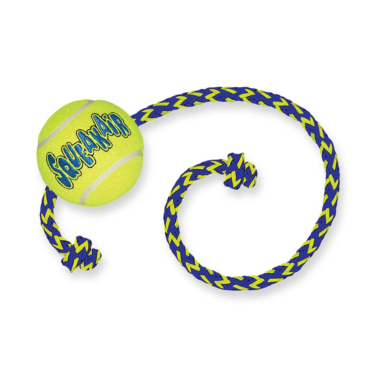 SqueakAir Ball with Rope X274190