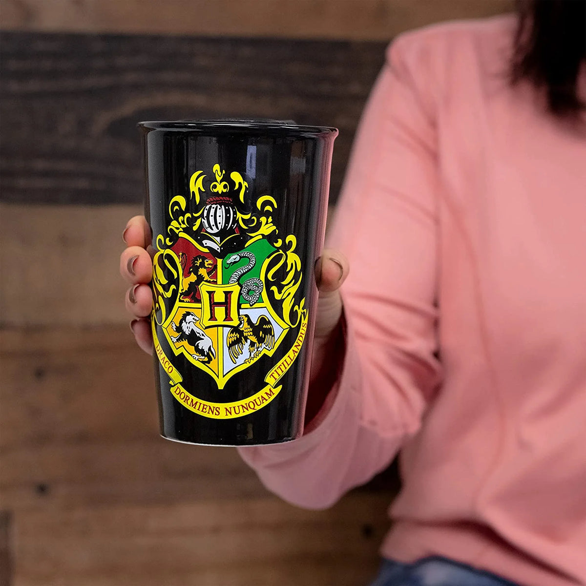 Black Ceramic Travel Mug I115501